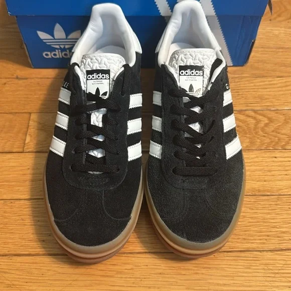 Adidas Gazelle Bold Black Gum, Women’s 6 - Picture 2 of 5